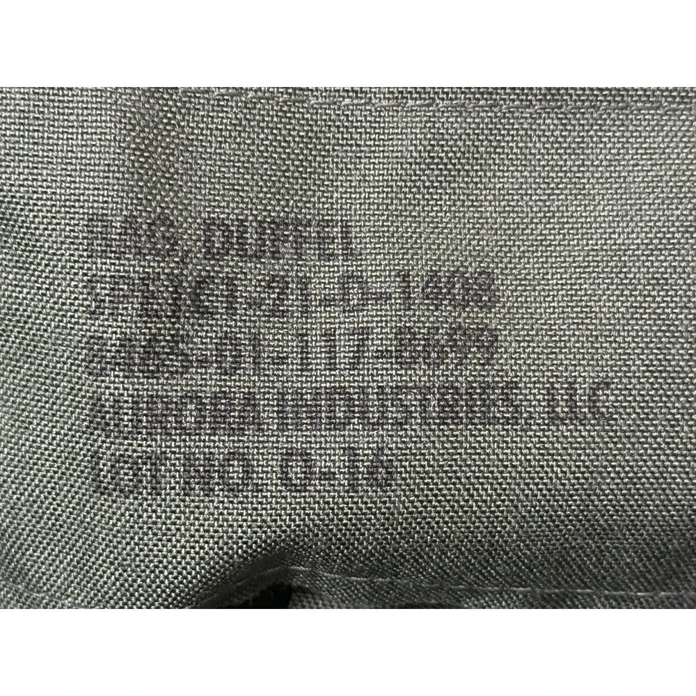 USGI Military Duffel Bag Top Load Sea Bag With Straps OD‎ Green 8465-01-117-8699